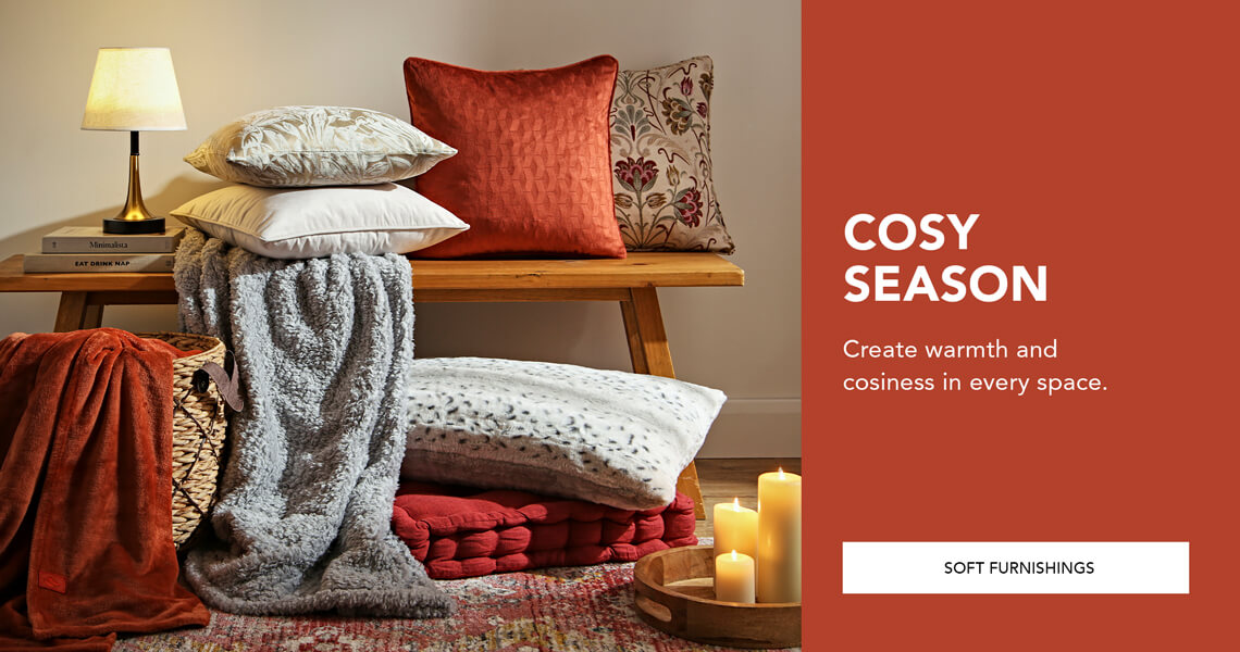 Cosy season - create warmth and cosiness